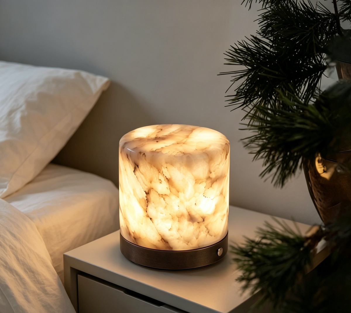 The Natural Marble Table Lamp