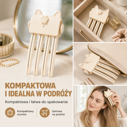 ⏳ 48 tys.+ sprzedanych 💇 Creawel® Bezprzewodowa lokówka unosząca włosy u nasady – przenośne urządzenie do stylizacji, idealne do cienkich i prostych włosów, doskonałe w podróży