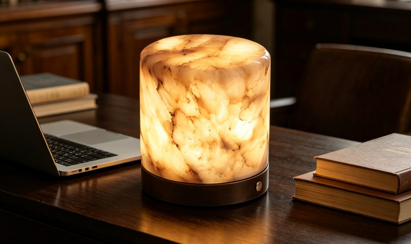 The Natural Marble Table Lamp