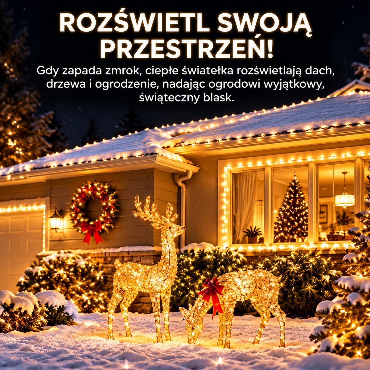 ✨ 𝐁i𝐥𝐥𝐡𝐨𝐥®  Miedziany łańcuch świetlny LED typu „zimne ognie”🎅 Stwórz magiczną atmosferę na Boże Narodzenie