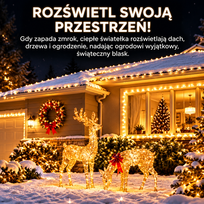 ✨ 𝐁i𝐥𝐥𝐡𝐨𝐥®  Miedziany łańcuch świetlny LED typu „zimne ognie”🎅 Stwórz magiczną atmosferę na Boże Narodzenie