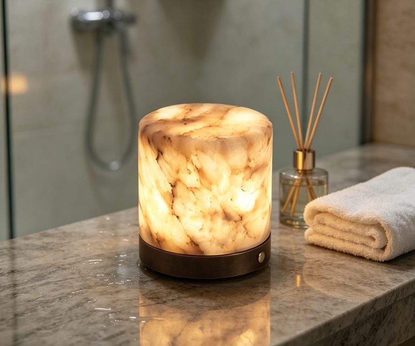 The Natural Marble Table Lamp