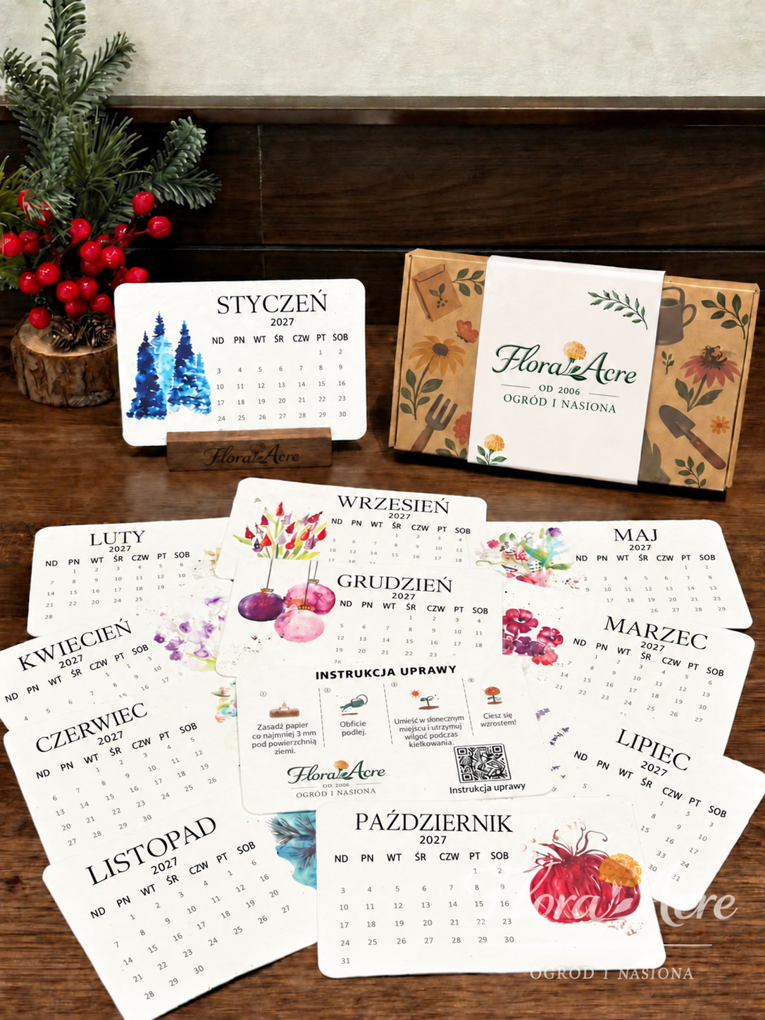 𝐁i𝐥𝐥𝐡𝐨𝐥® Kalendarz z papieru nasiennego 2027